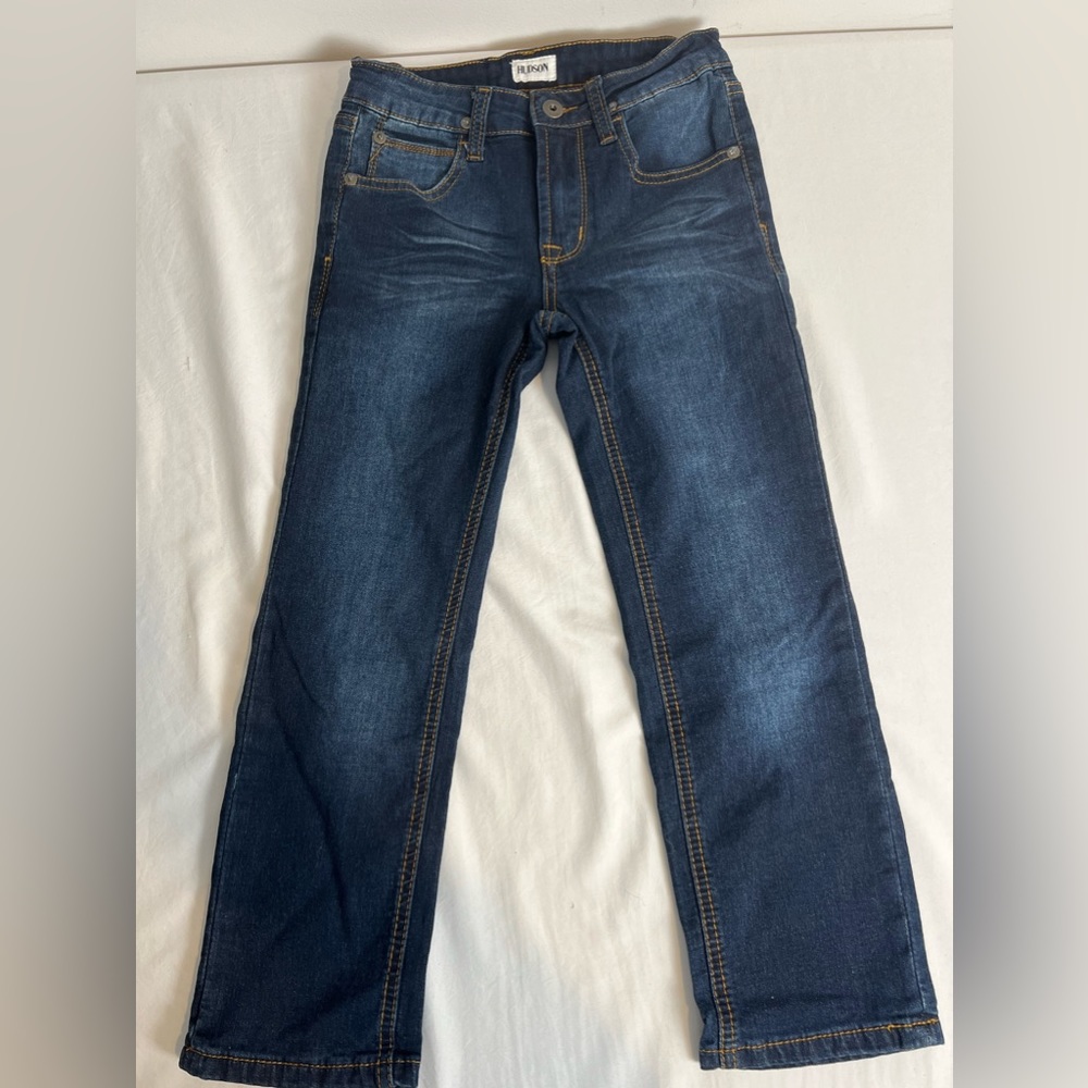 Girls Hudson Jeans dark Blue adjustable waist‎ Size 6